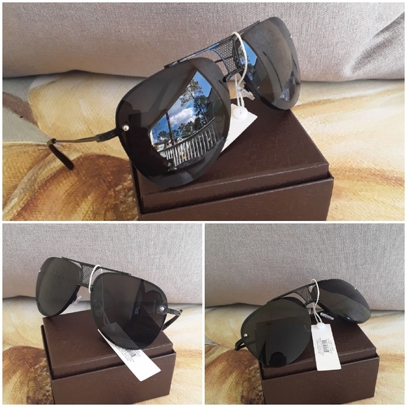 BRAND NEW 2019 UNISEX AVIATOR STYLE SUNGLASSES - Picture 4 of 4